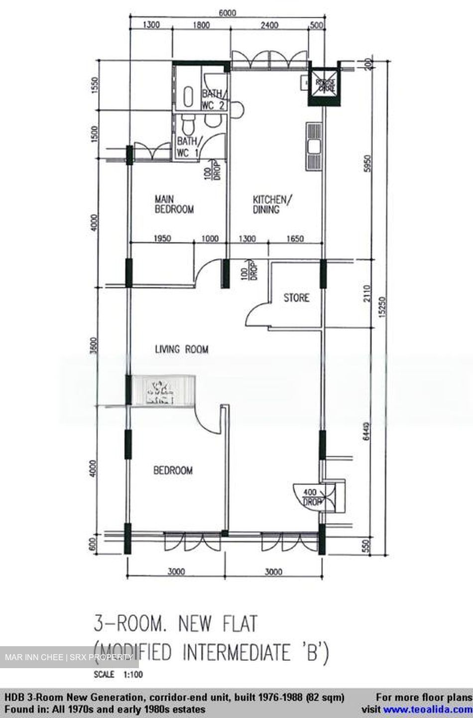 Blk 308 Woodlands Avenue 1 (Woodlands), HDB 3 Rooms #458450471